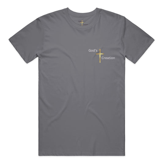 God's Creation Gold Cross T-Shirt
