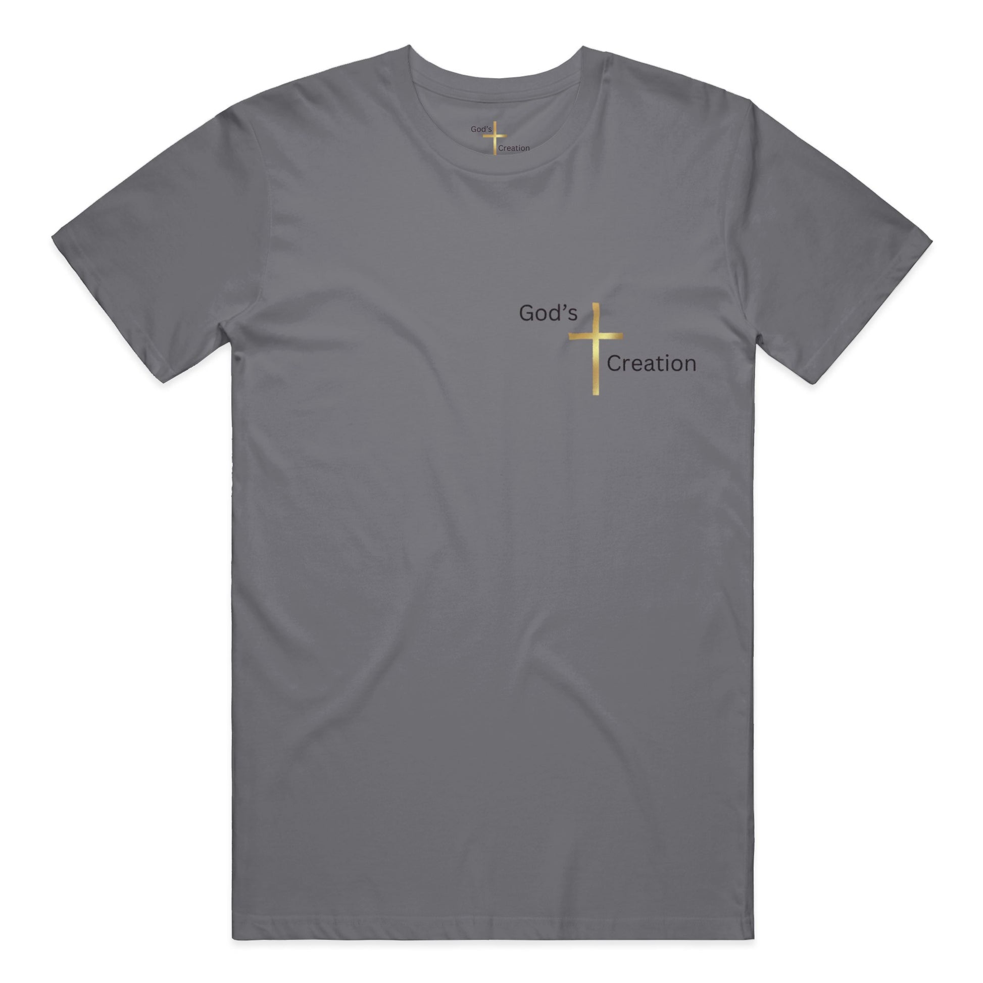 God's Creation Gold Cross T-Shirt