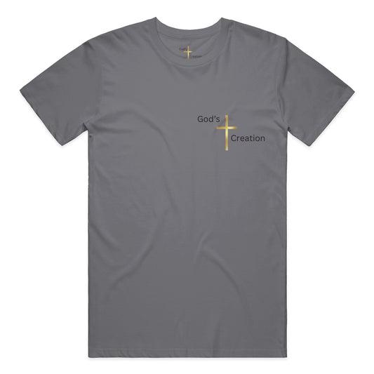God's Creation Gold Cross T-Shirt