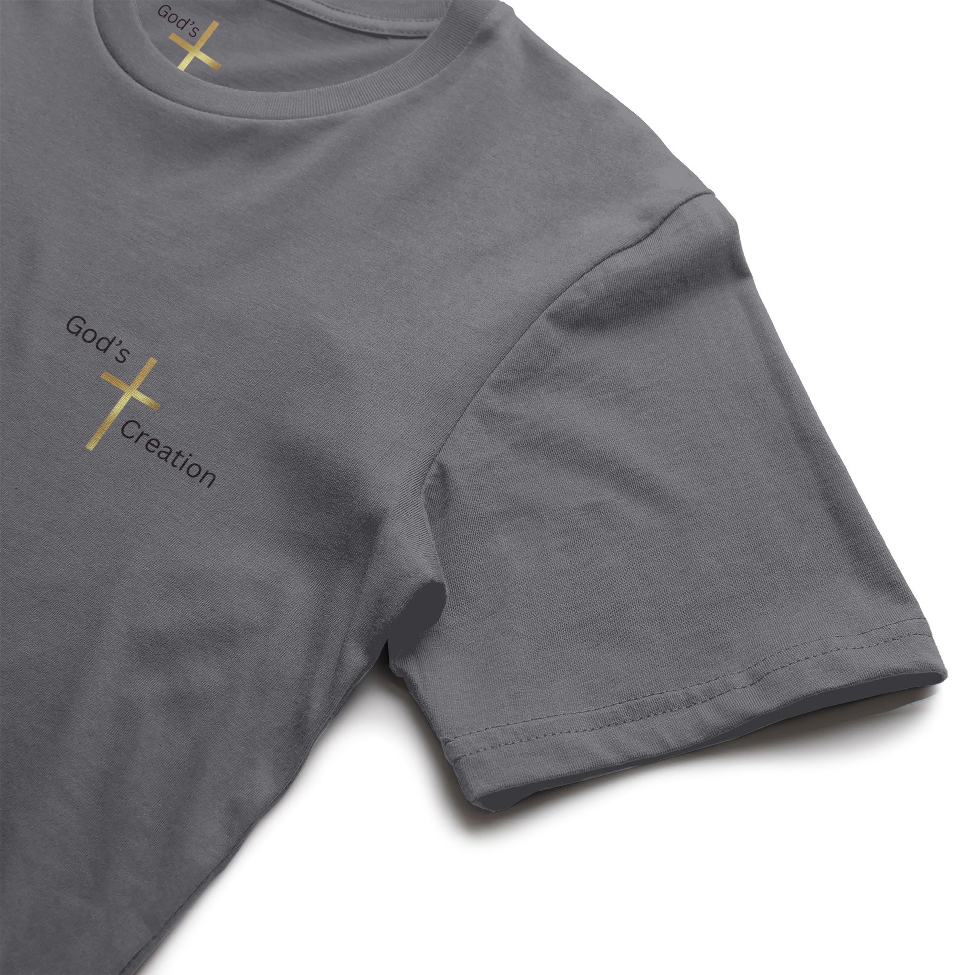God's Creation Gold Cross T-Shirt