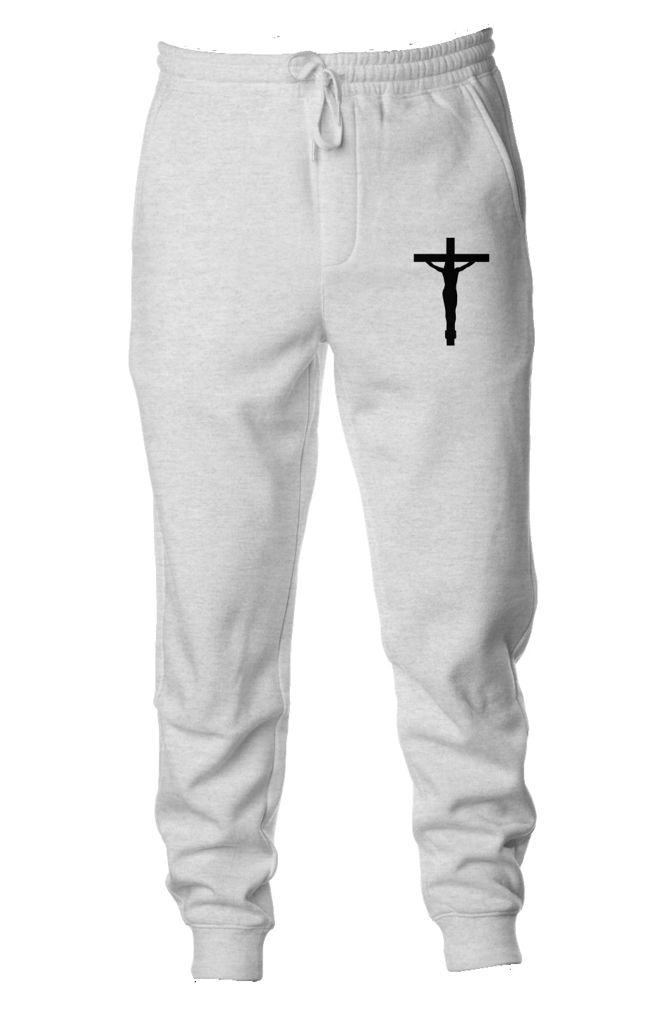 Black Cross Joggers