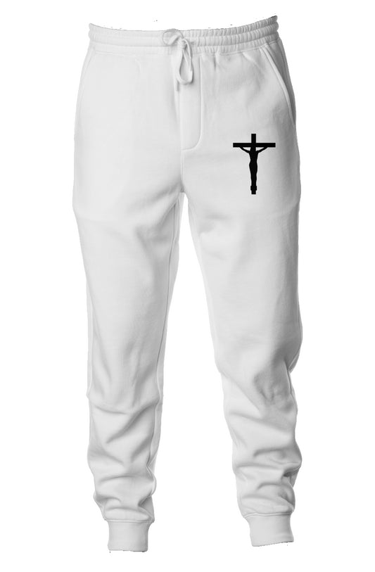 Black Cross Joggers
