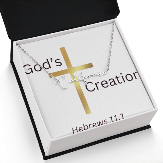 Custom Signature Necklace